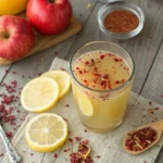 3 ingredient Mounjaro recipe drink with lemon, cayenne, and vinegar