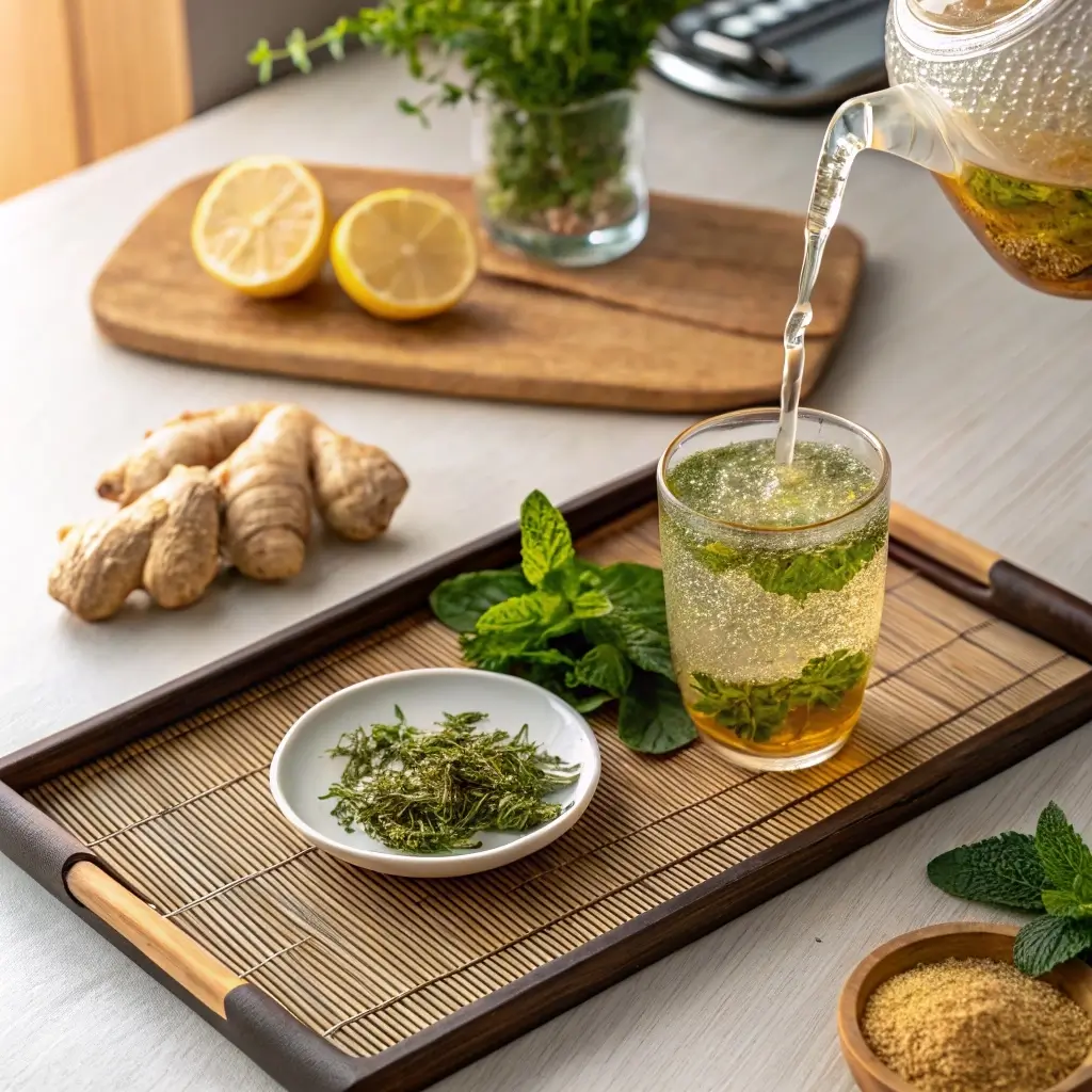 Japanese Mounjaro Recipe: Natural Weight Loss Drink That Works japanese mounjaro recipe Brewing process of homemade Japanese Mounjaro drink