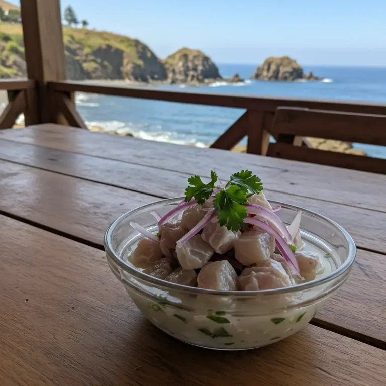 Chilean Ceviche: A Fresh, Soulful Taste of the Pacific Gluten Free Pumpkin Muffins Chilean ceviche served rustic-style