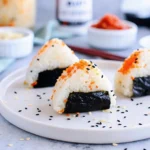 Grilled Salmon Onigiri Recipe: Crispy, Flavor-Packed Rice Balls You’ll Crave 7 Grilled salmon onigiri recipe served with miso soup and pickles