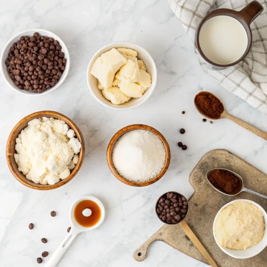Keto Cottage Cheese Chocolate Chip Cookies – 5-Star Flavor, Just 2g Carbs! keto cottage cheese chocolate chip cookies Ingredients for keto cottage cheese chocolate chip cookies