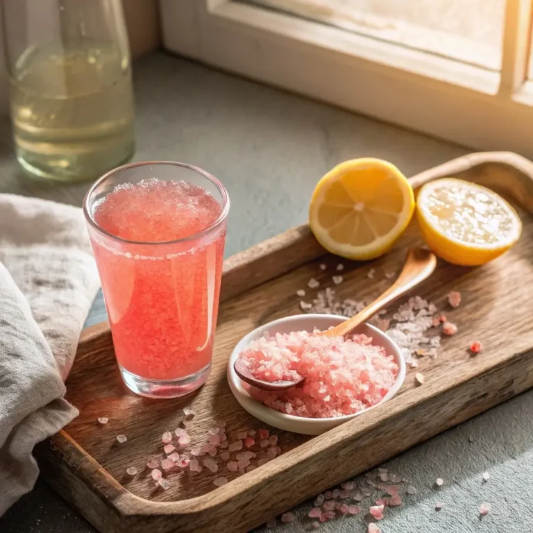Pink Salt Recipe: 7-Day Weight Loss Drink That Works Fast 3 ingredient mounjaro recipe Pink salt recipe to lose weight in 1 week