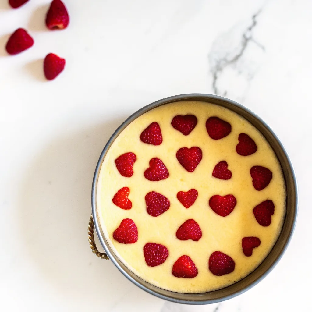 Raspberry Lemon Olive Oil Cake – A Moist & Zesty Dessert You’ll Love raspberry lemon olive oil cake raspberry lemon olive oil cake batter with raspberries on top ready to bake