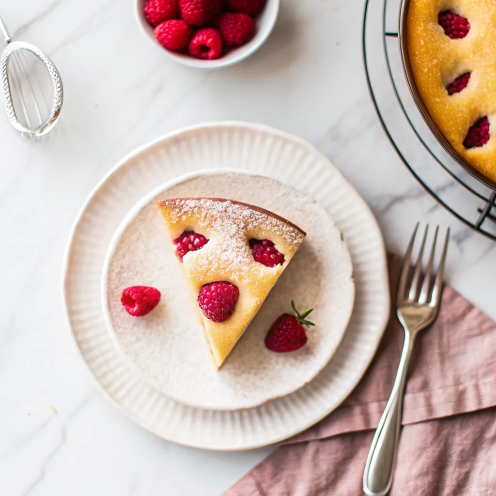 Raspberry Lemon Olive Oil Cake – A Moist & Zesty Dessert You’ll Love raspberry lemon olive oil cake slice of raspberry lemon olive oil cake served on pink plate