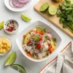 Chilean Ceviche: A Fresh, Soulful Taste of the Pacific 8 Chilean ceviche recipe card layout