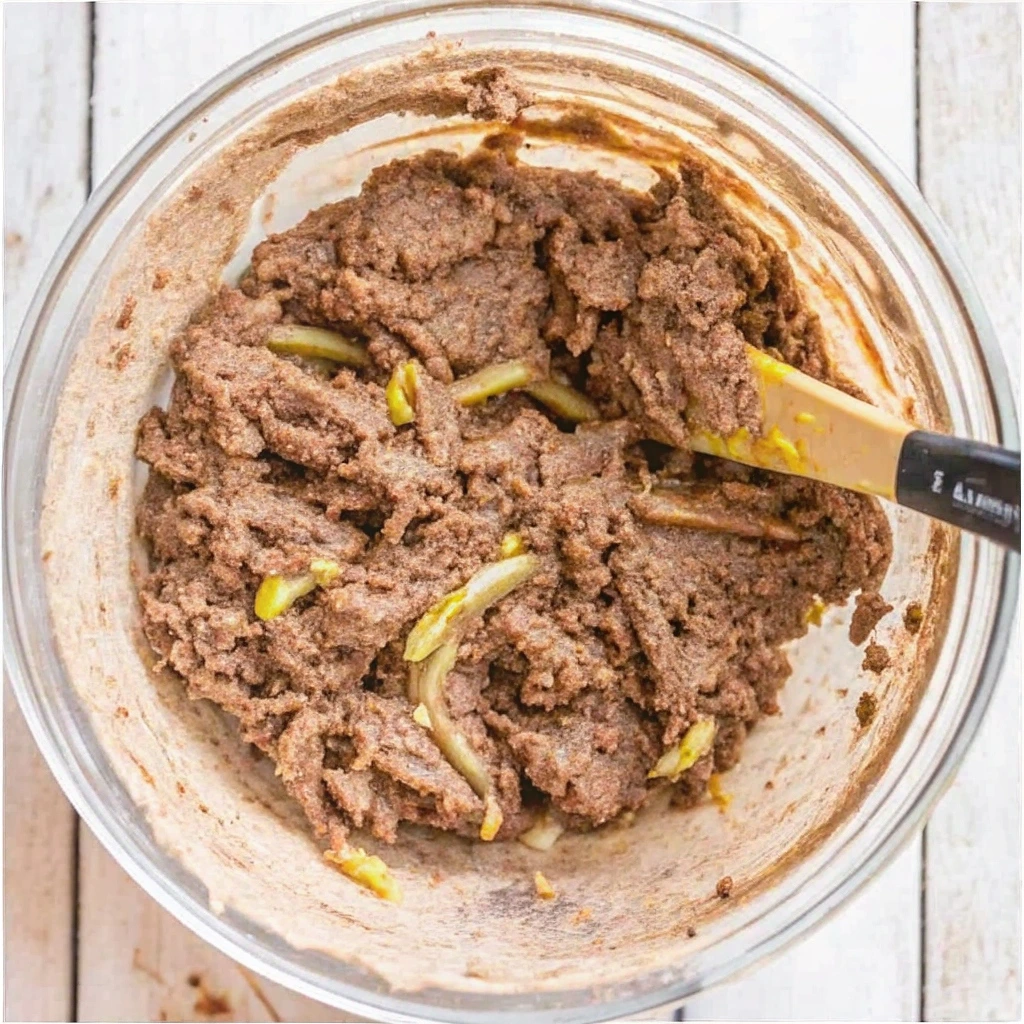 Chocolate Zucchini Bread That’s Moist, Fudgy, and Totally Addictive Chocolate Zucchini Bread Thick chocolate zucchini bread batter with visible zucchini strands in a mixing bowl