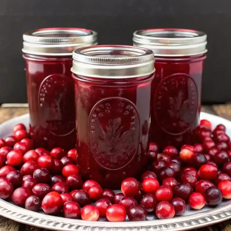 Jellied Cranberry Sauce: Classic, Simple, and Irresistibly Smooth pecan pie cookies Jellied cranberry sauce in mason jars surrounded by fresh cranberries
