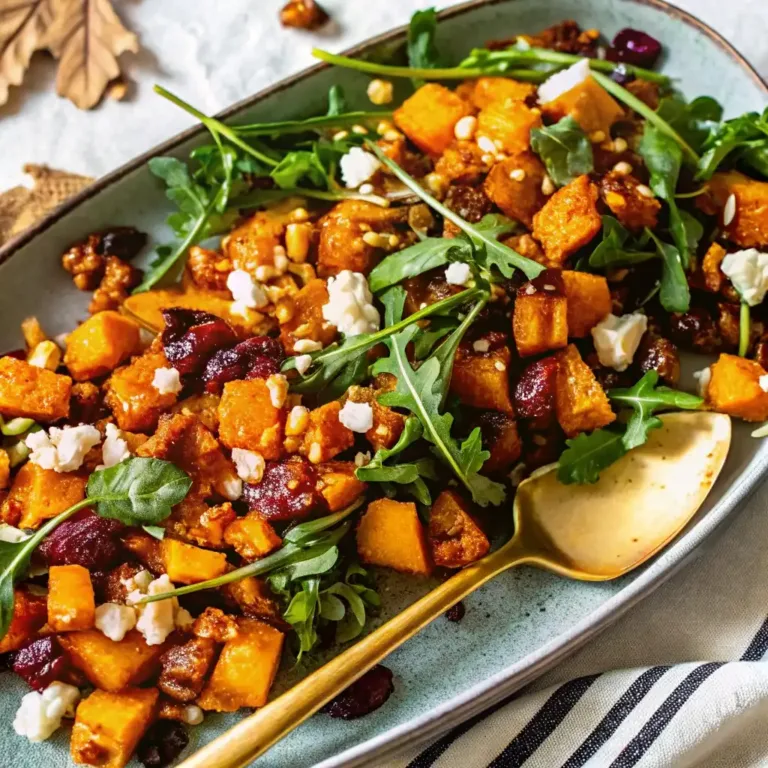 Butternut Squash Feta Salad