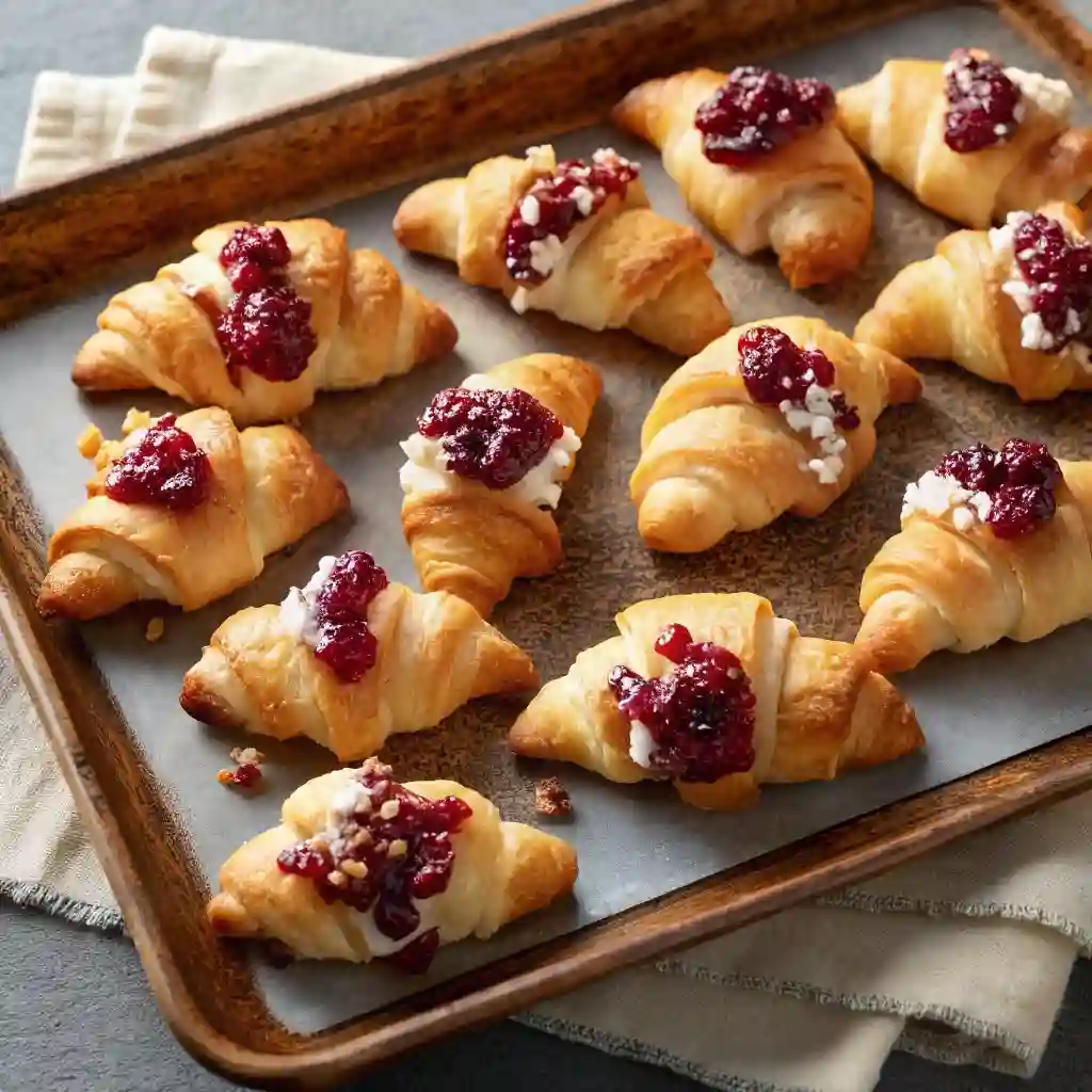 Cranberry Cream Cheese Crescent Bites Cranberry Cream Cheese Crescent Bites Cranberry Cheese Bites