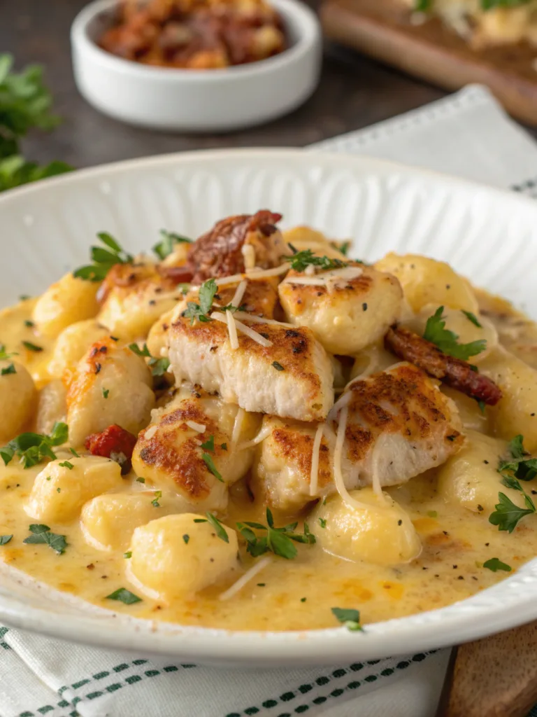 Creamy Crack Chicken Gnocchi: The Ultimate 30-Minute Comfort Meal pesto grilled cheese Creamy Crack Chicken Gnocchi