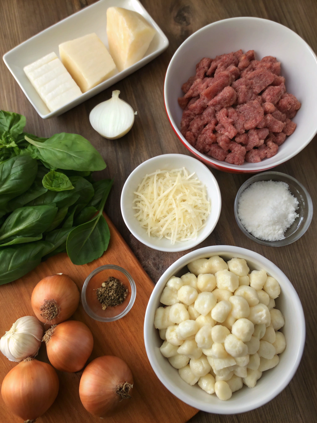 Creamy Ground Beef Gnocchi: A 30-Minute Family Favorite Creamy Ground Beef Gnocchi Creamy Ground Beef Gnocchi Ingredients