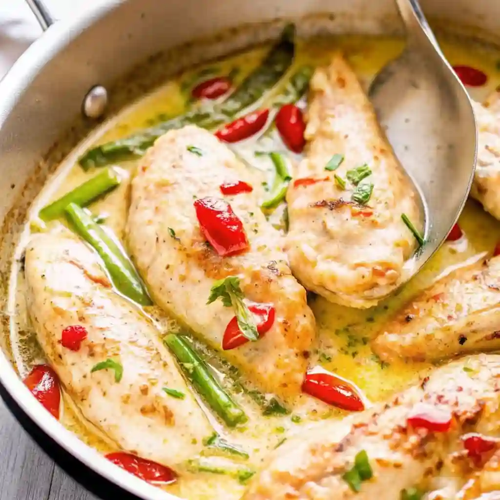 Creamy Pesto Chicken Delight Low Calorie Rezepte Creamy Pesto Chicken Delight Creamy Pesto Chicken Delight