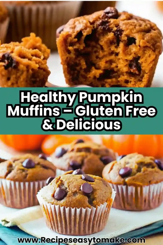 Gluten Free Pumpkin Muffins Moist and Healthy Recipe Gluten Free Pumpkin Muffins Freshly baked healthy pumpkin muffins with moist texture and rich pumpkin flavor.