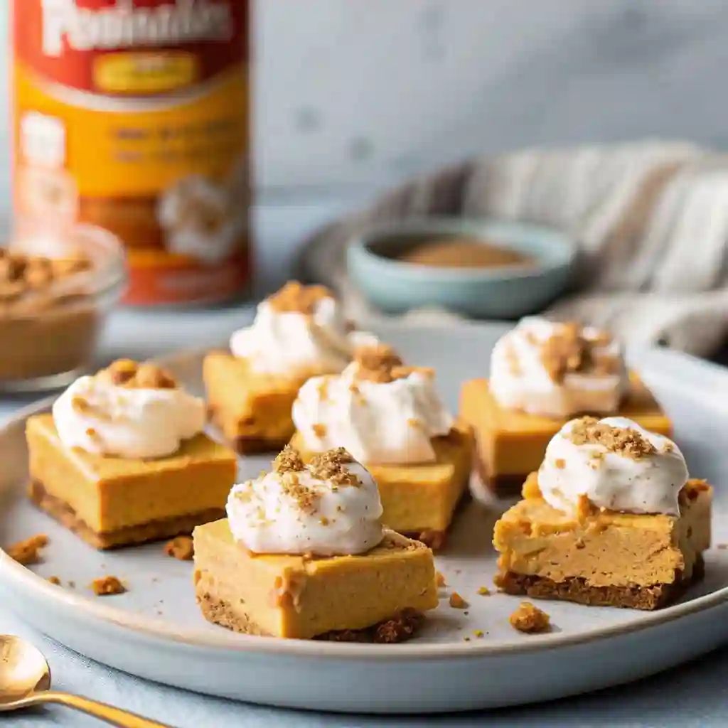 No Bake Pumpkin Cheesecake Bars Recipe for Fall Easy Dessert Ideas No Bake Pumpkin Cheesecake Bars No Bake Pumpkin Cheesecake Bars