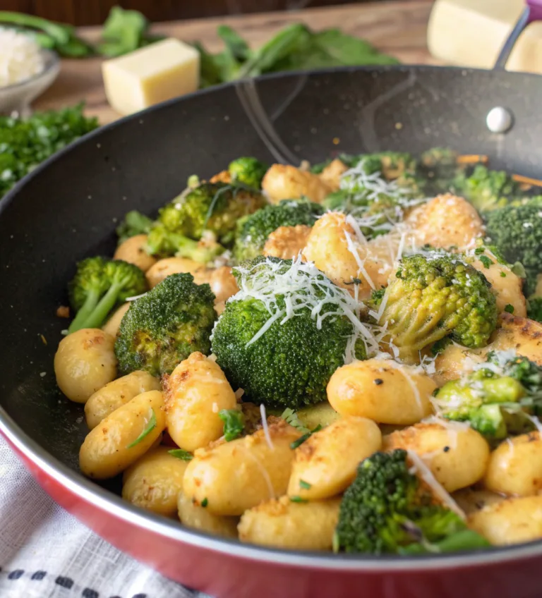 One Pan Broccoli Gnocchi: A 20-Minute Family Favorite That's Nutritionist-Approved Shepherd's Pie One Pan Broccoli Gnocchi