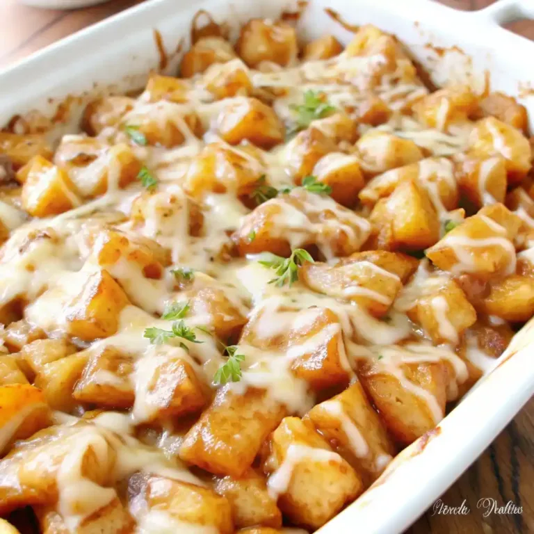 Onion Soup Potatoes Easy Crispy Potato Side Dish turkey chili Onion Soup Potatoes