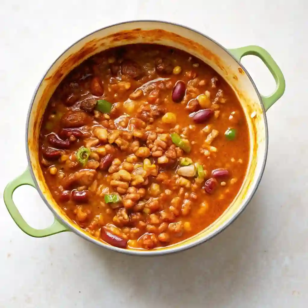 Pumpkin Chili Turkey | 7 Cozy Secrets for Fall Comfort turkey pumpkin chili Hearty Pumpkin Chili Recipe Turkey cooked with beans, corn, and spices