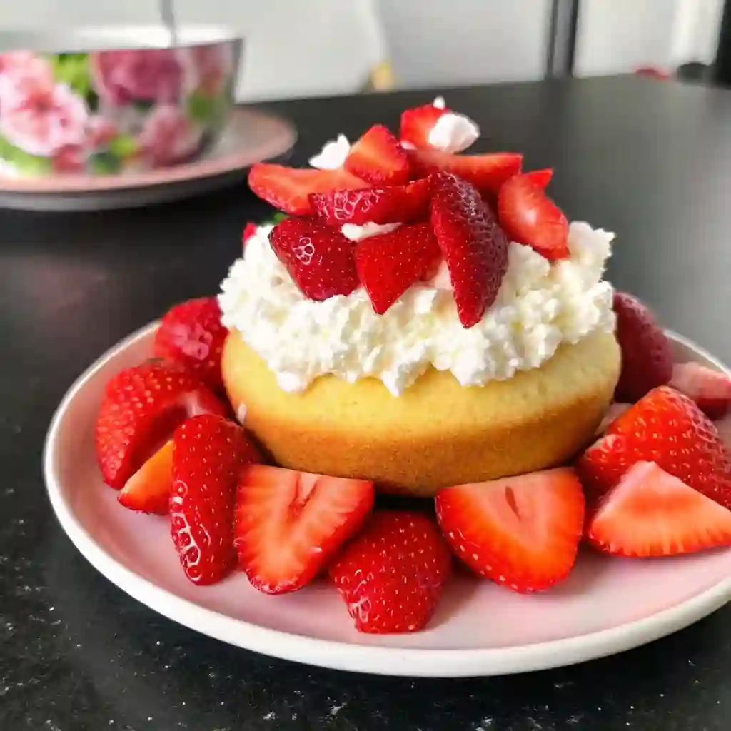 Strawberry sheet shortcake Recipe 2025 Strawberry sheet shortcake Quick Strawberry Sheet Shortcake topped with whipped cream and fresh berries