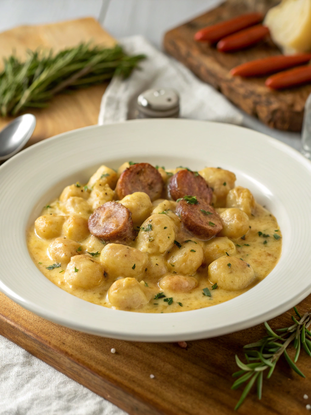 One Pan Creamy Gnocchi with Sausage: The Ultimate 30-Minute Comfort Meal one pan creamy gnocchi with sausage Ingredients for One Pan Creamy Gnocchi with Sausage