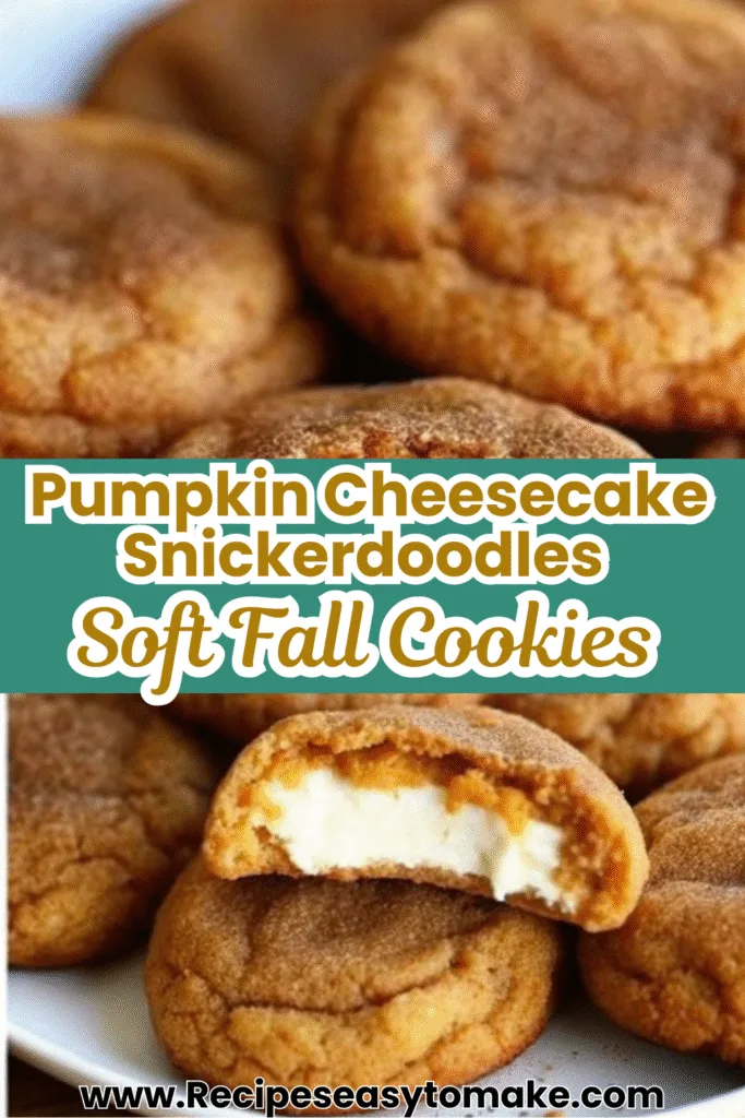 Pumpkin Cheesecake Snickerdoodles | The Perfect Fall Cookie pumpkin cheesecake snickerdoodles Pumpkin Cheesecake Snickerdoodles | The Perfect Fall Cookie 1 11
