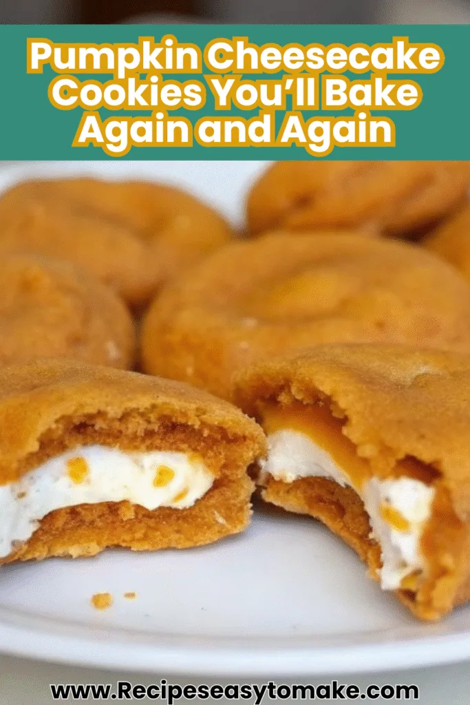 Pumpkin Cheesecake Cookies Soft Creamy and Perfect for Fall Pumpkin Cheesecake Cookies Pumpkin Cheesecake Cookies Soft Creamy and Perfect for Fall 2 11