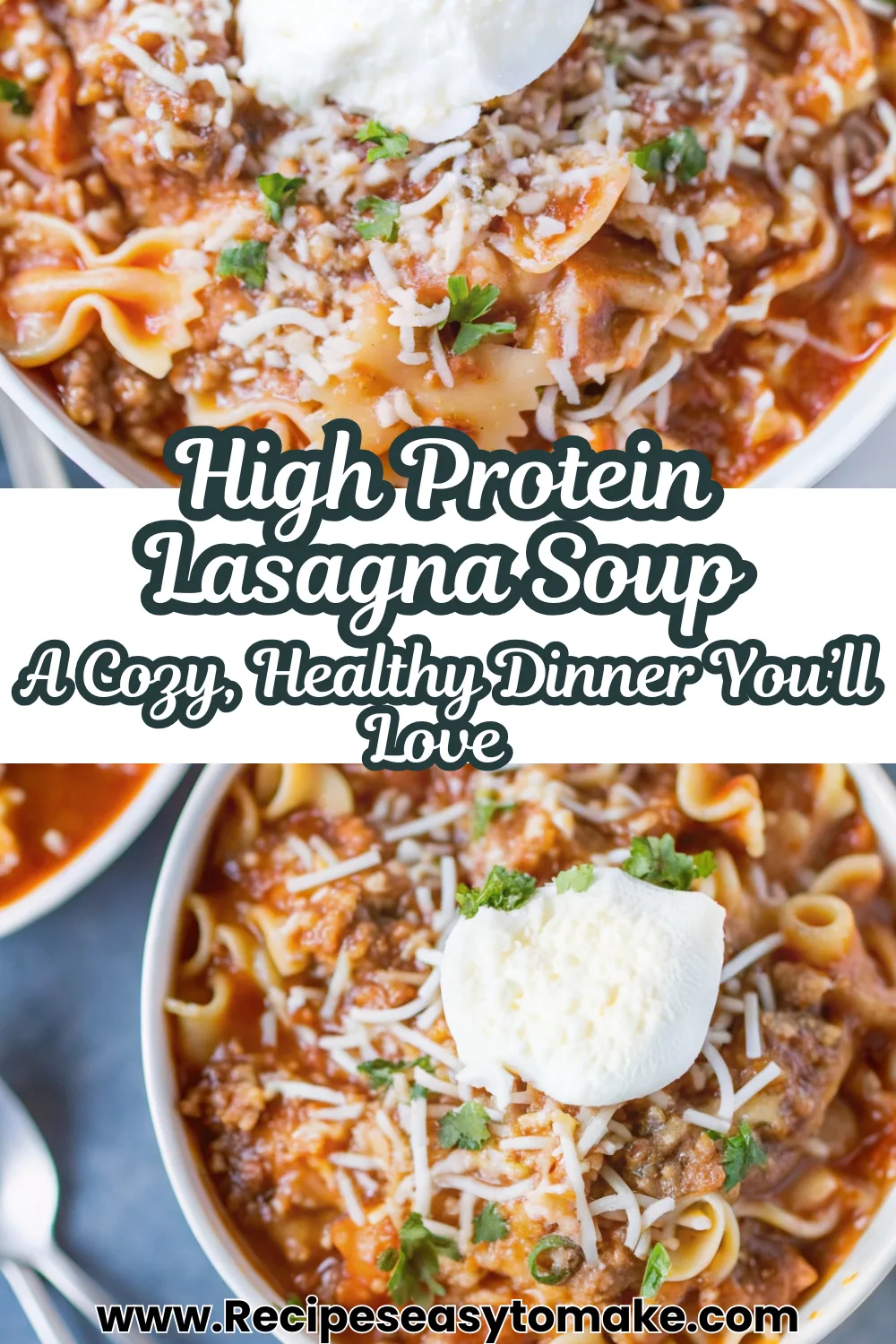 High Protein Lasagna Soup | Cozy, Comforting, and Healthy High Protein Lasagna Soup High Protein Lasagna Soup | Cozy, Comforting, and Healthy 3 12