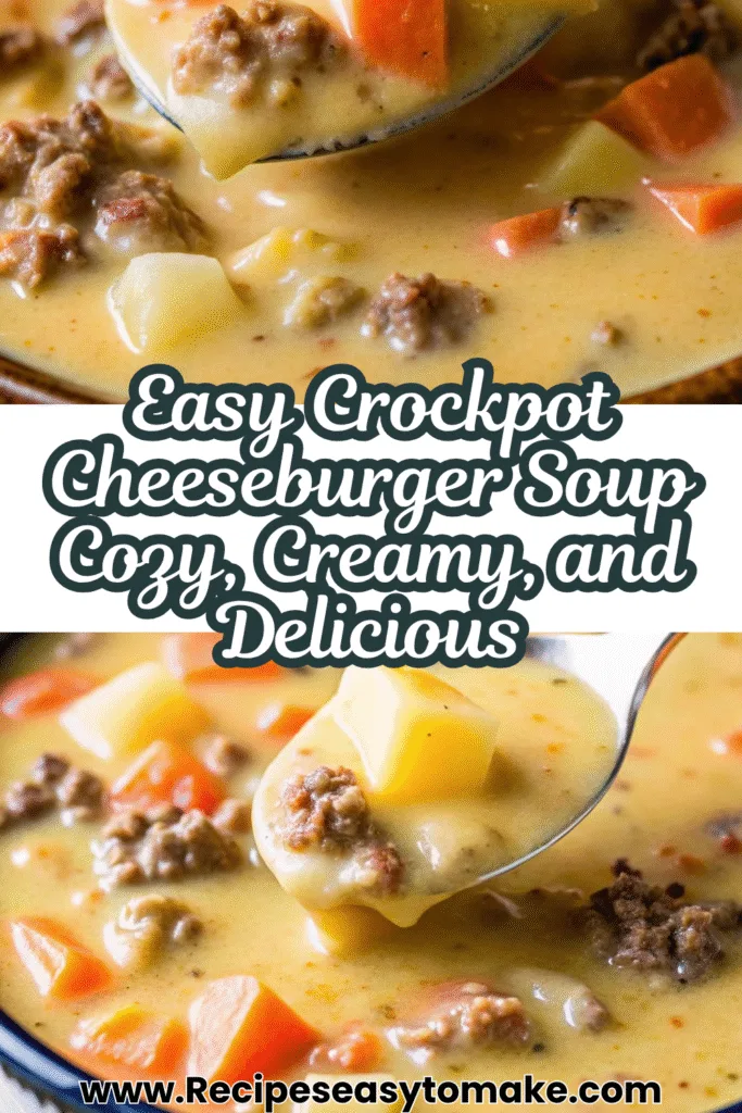 Crockpot Cheeseburger Soup Recipe Crockpot Cheeseburger Soup Recipe Crockpot Cheeseburger Soup Recipe 3 21