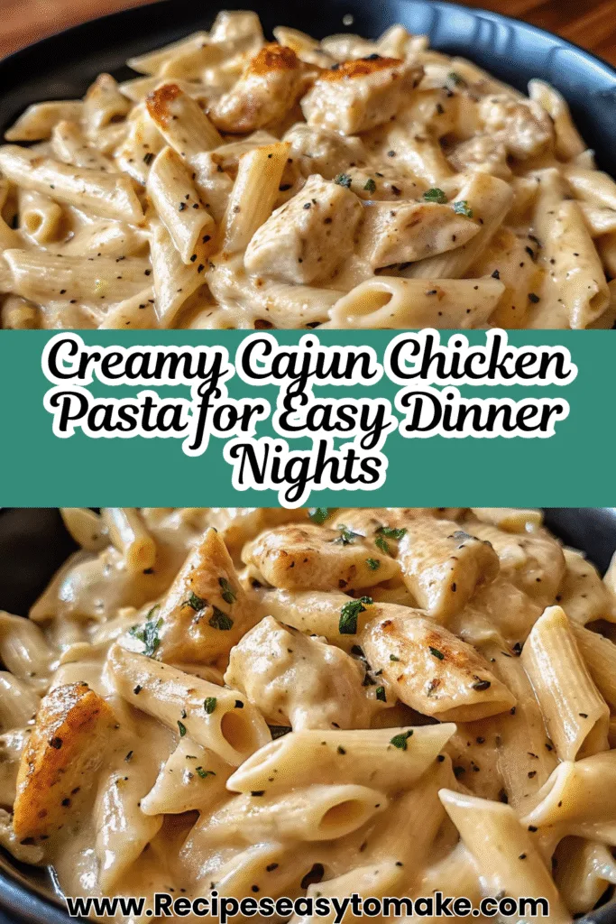 Creamy Cajun Chicken Pasta – Easy, Flavorful, and Satisfying Creamy Cajun Chicken Pasta Creamy Cajun Chicken Pasta – Easy, Flavorful, and Satisfying 3