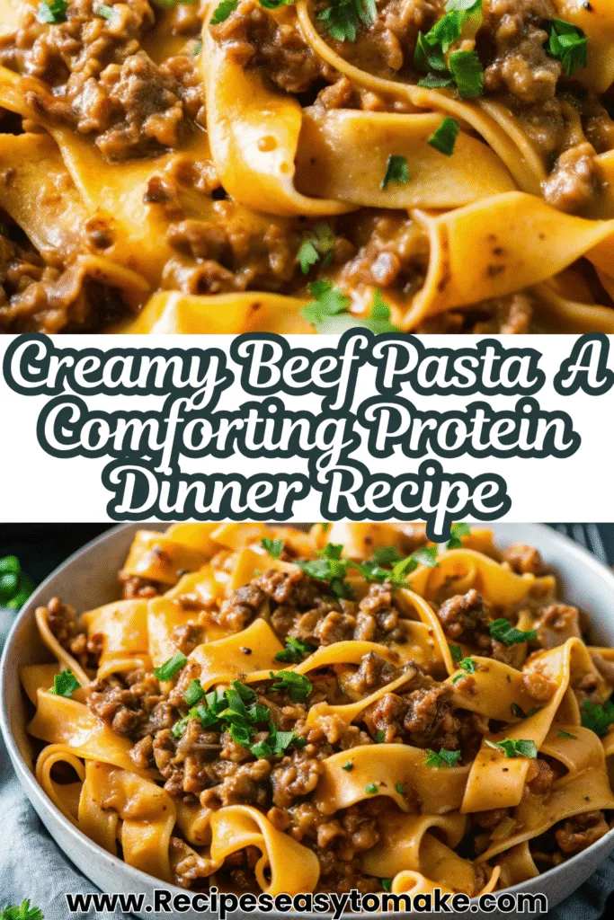 Creamy Beef Pasta Recipe That’s Rich, Easy, and Protein-Packed Creamy Beef Pasta Creamy Beef Pasta Recipe That’s Rich, Easy, and Protein-Packed 4 19