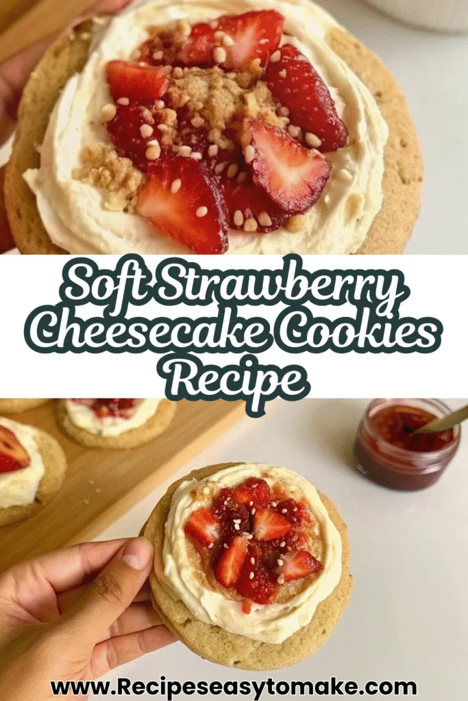 Strawberry Cheesecake Cookies That Melt In Your Mouth strawberry cheesecake cookies Strawberry Cheesecake Cookies That Melt In Your Mouth 4 22
