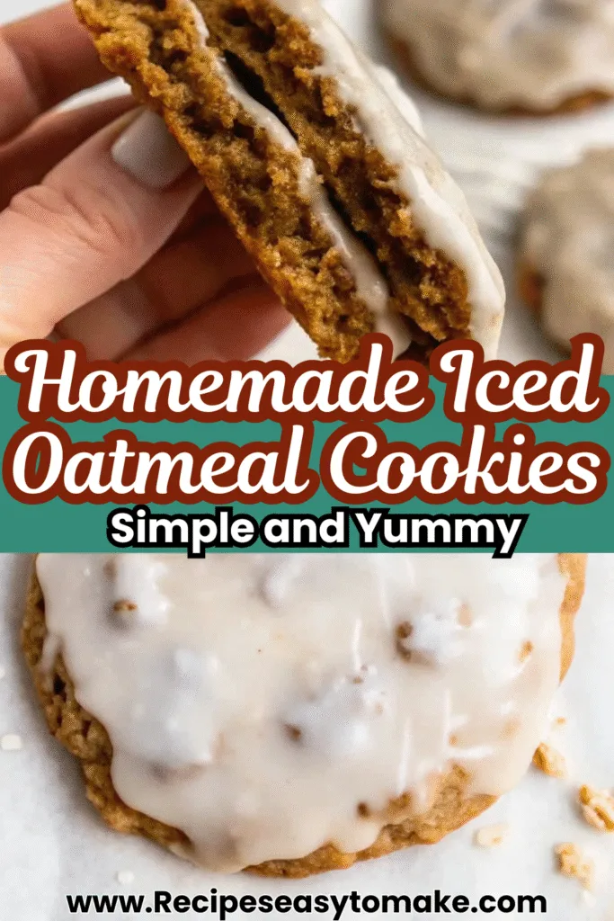 Iced Oatmeal Cookies Soft, Chewy, and Perfectly Glazed iced oatmeal cookies Iced Oatmeal Cookies Soft, Chewy, and Perfectly Glazed 8 1
