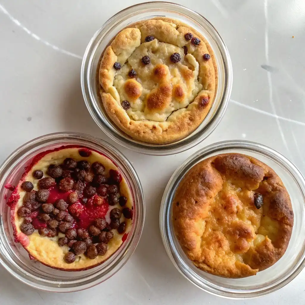 Baked Protein Pancake Bowls Easy Healthy Breakfast Perfection Baked Protein Pancake Bowls Baked Protein Pancake Bowls