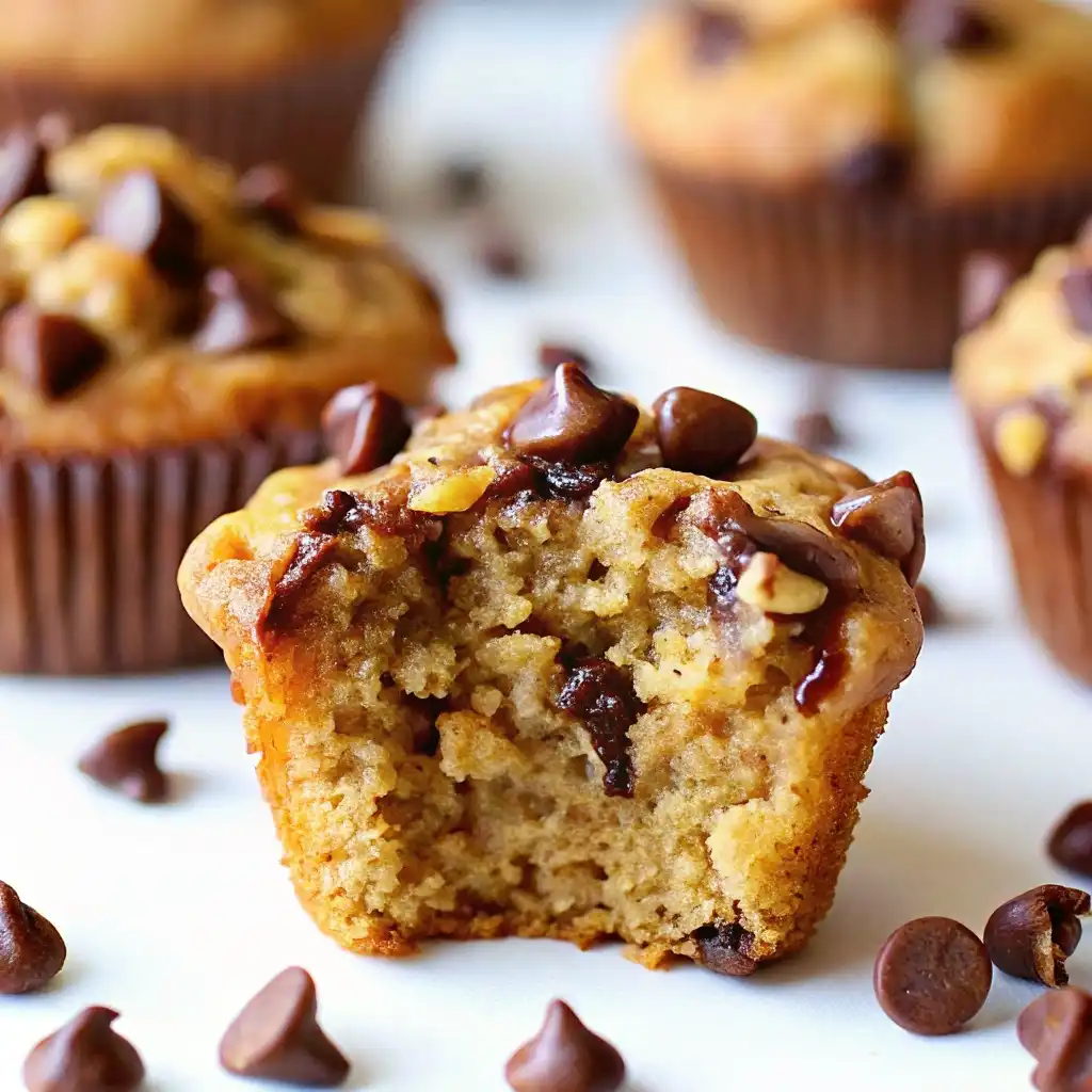 Banana Chocolate Chip Muffins : Low Fat Banana Chocolate Chip Muffins You’ll Love Banana Chocolate Chip Muffins Banana Chocolate Chip Muffins