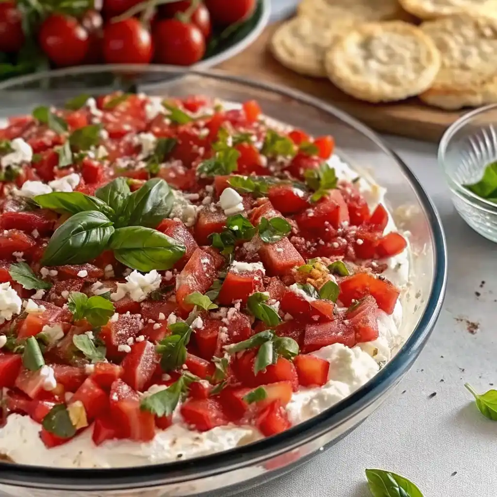 Bruschetta Dip – 5-Minute Italian Party Favorite Bruschetta Dip Bruschetta Dip