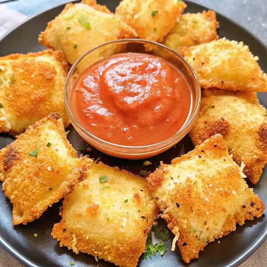 Crispy Ravioli Appetizer – 5-Minute Air Fryer Snack Recipe Crispy Ravioli Appetizer Crispy Ravioli Appetizer