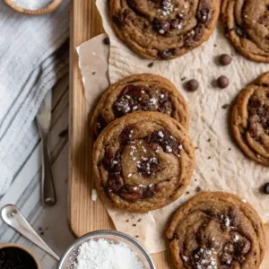 Espresso Chocolate Chip Cookies