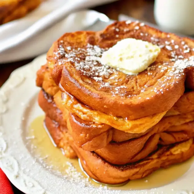Fall Pumpkin French Toast Breakfast Recipe for Cozy Autumn Mornings apple pie cinnamon rolls Fall Pumpkin French Toast Breakfast Recipe