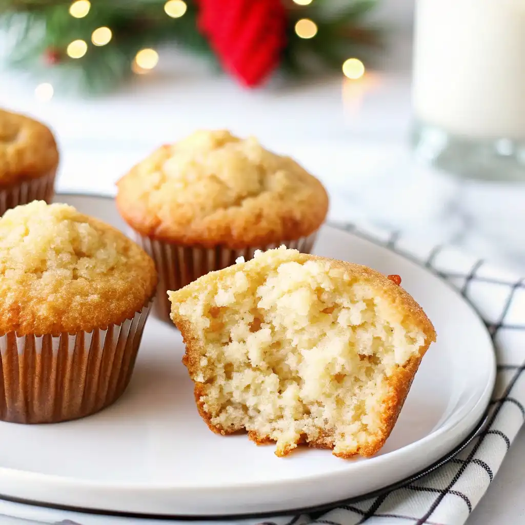 Festive Christmas Eggnog Muffins – Holiday Baking Favorite Festive Christmas Eggnog Muffins Festive Christmas Eggnog Muffins