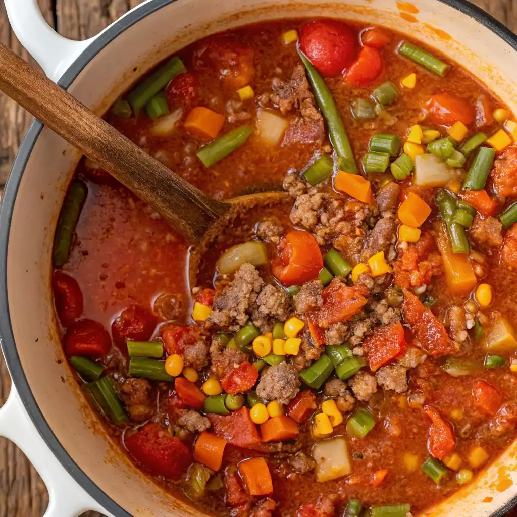 Hamburger Soup Recipe That is Cozy, Easy, and Full of Flavor Hamburger Soup Hamburger Soup