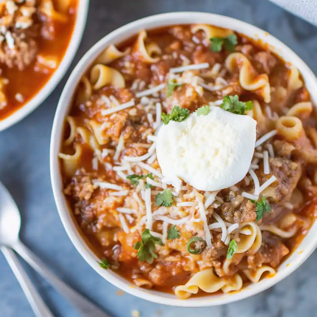 High Protein Lasagna Soup | Cozy, Comforting, and Healthy High Protein Lasagna Soup High Protein Lasagna Soup