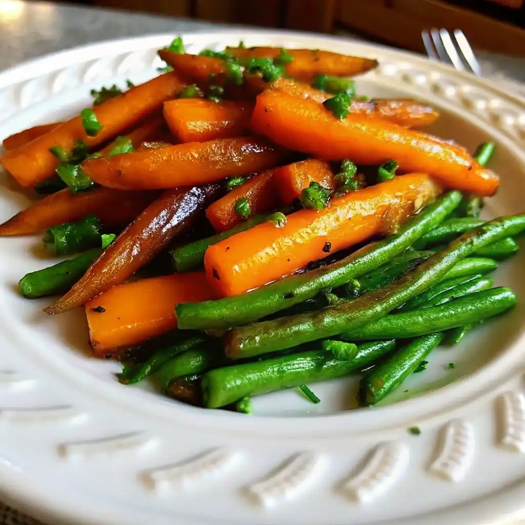 Honey Glazed Carrots and Green Beans – 5-Star Veggie Side Honey Glazed Carrots and Green Beans Honey Glazed Carrots and Green Beans