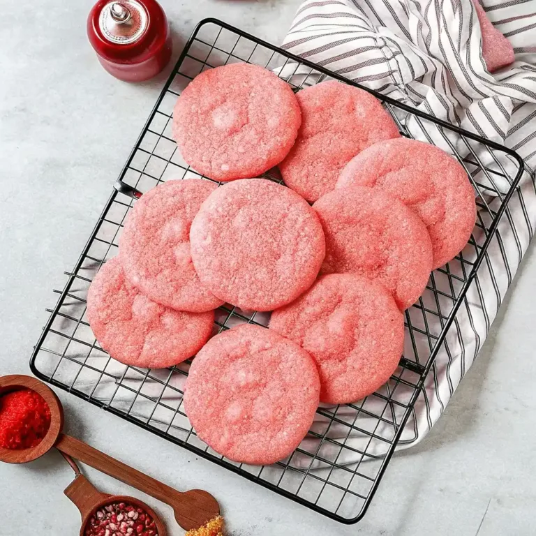 Mexican Pink Cookies