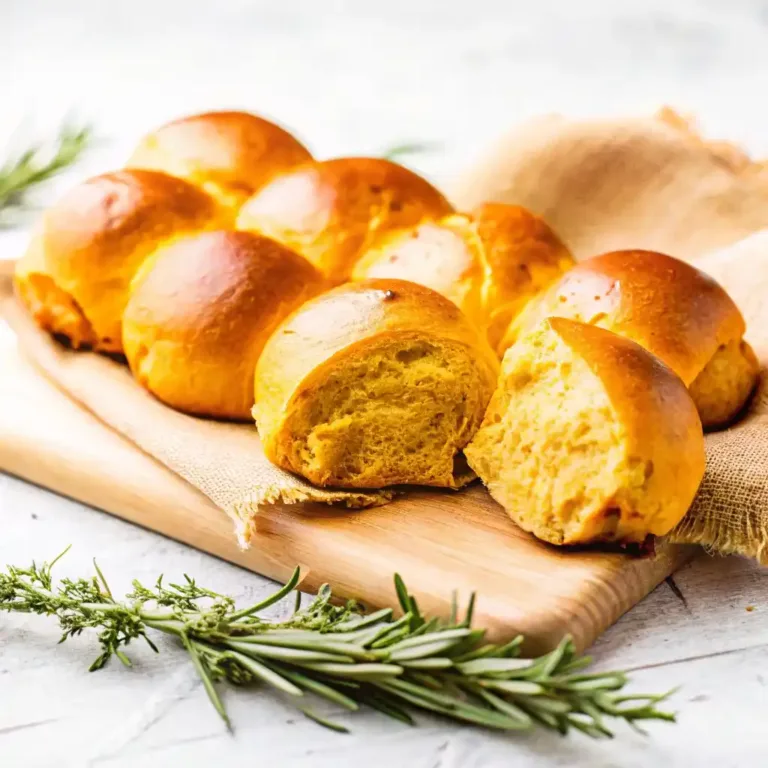 Rosemary Pumpkin Bread Rolls Recipe For Perfect Thanksgiving Breads pumpkin oatmeal bars Rosemary pumpkin bread rolls