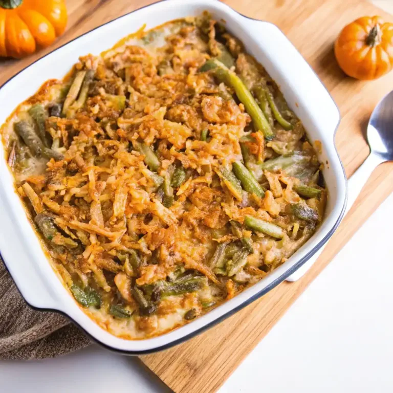 Classic Campbells Green Bean Casserole – Best Easy Holiday Dish Shepherd's Pie classic Campbells Green Bean Casserole