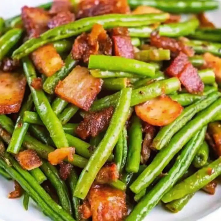 Fresh Southern Green Beans With Bacon Recipe That Tastes Like Home Easy Asian Cucumber Salad fresh Southern green beans with bacon