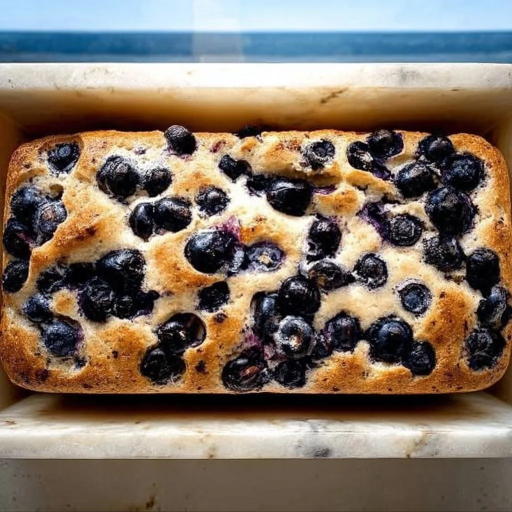 Easy Lemon Blueberry Bread with Lemon Glaze lemon blueberry bread Easy Lemon Blueberry Bread with Lemon Glaze