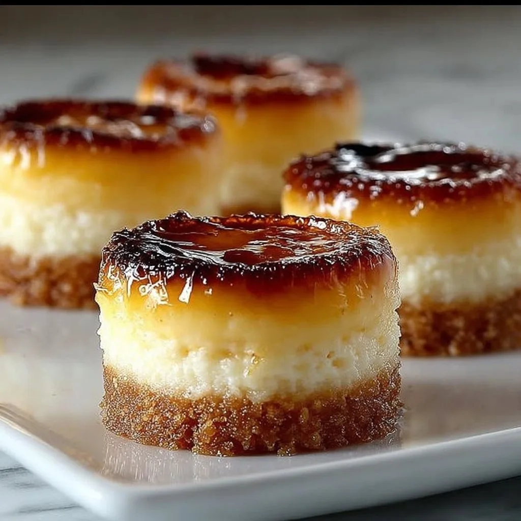 Mini Crème Brûlée Cheesecakes – Decadent Dessert Crème Brûlée Cheesecakes Mini Crème Brûlée Cheesecakes – Decadent Dessert