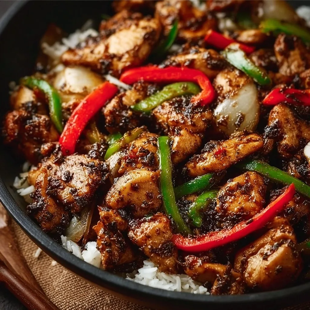 Black Pepper Chicken