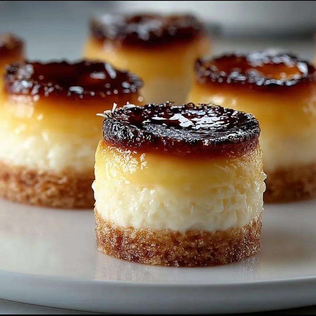 Mini Crème Brûlée Cheesecakes – Decadent Dessert Crème Brûlée Cheesecakes Mini Crème Brûlée Cheesecakes – Decadent Dessert