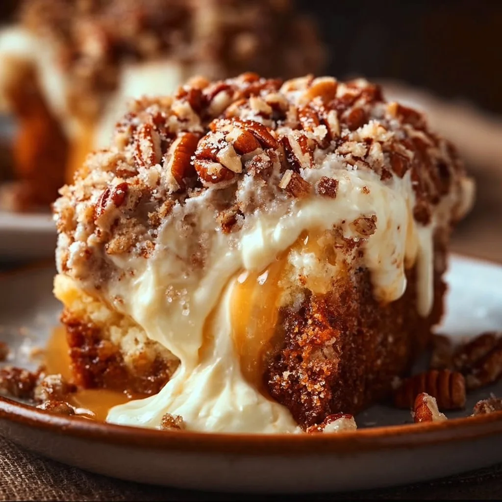 Butter Pecan Praline Poke Cake Butter Pecan Praline Poke Cake Butter Pecan Praline Poke Cake